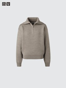 大人が似合う“この色”！【Uniqlo U】秋のスタメン候補！「オリーブ色トップス」