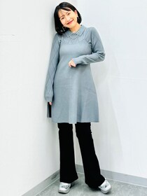 【GUの新作グレーワンピ】が可愛い！ 大人が真似したい♡「着回しコーデ」