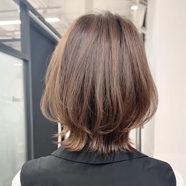 こういうの求めてたーー！【40・50代】ウルフすぎなくてイイ♡「ふんわりウルフ」