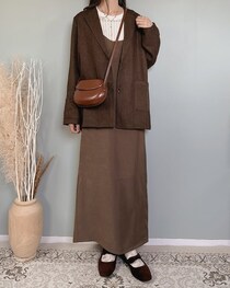 「出会えてラッキー！」【しまむら】羽織るだけで即キマる！「秋色ジャケット」