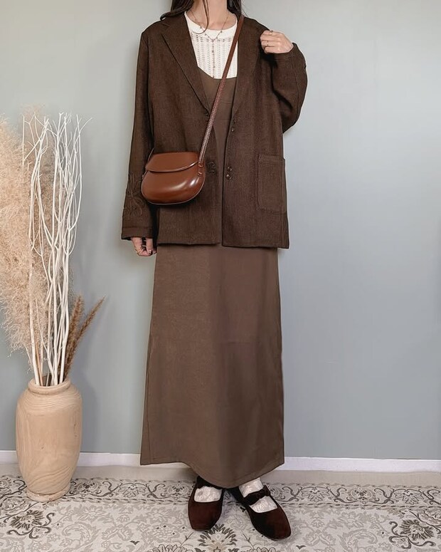 「出会えてラッキー!」【しまむら】羽織るだけで即キマる!「秋色ジャケット」