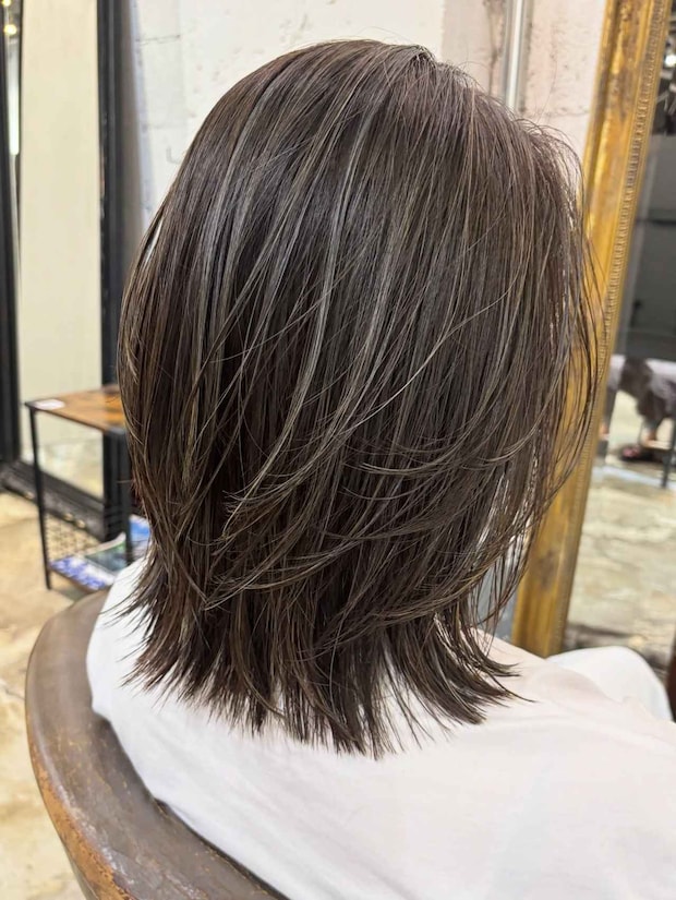 エッ、それ白髪隠しなの!?【40・50代】自然なのにオシャ見え♡「白髪ぼかしヘア」