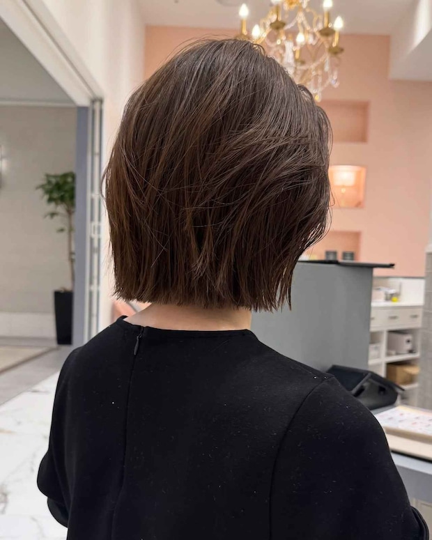 切るだけでシャレ見え & 若見え！？【40・50代】に「ぷつっとボブ」が推せるーッ♡