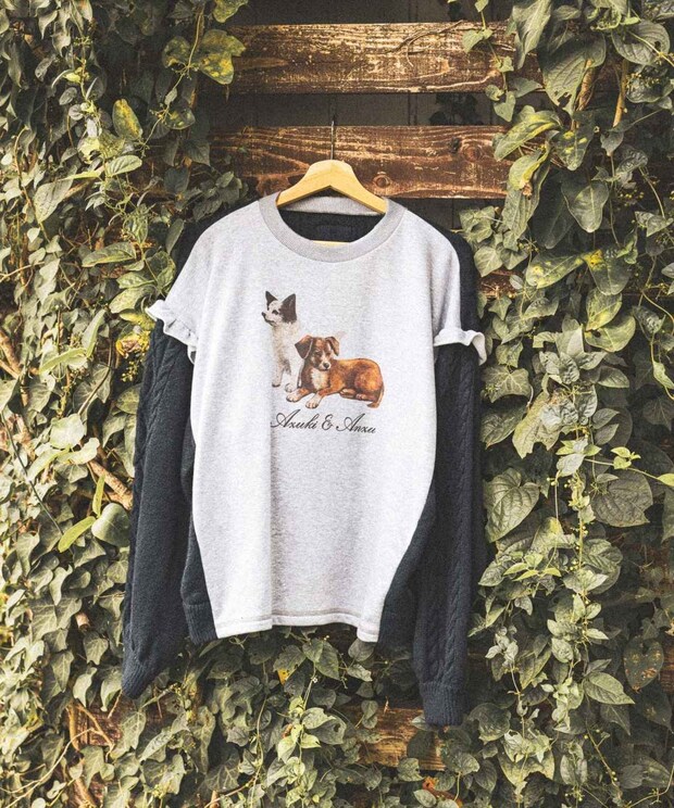 こういうの探してた!【niko and ...】大人に似合う♡「ワンちゃんトップス」