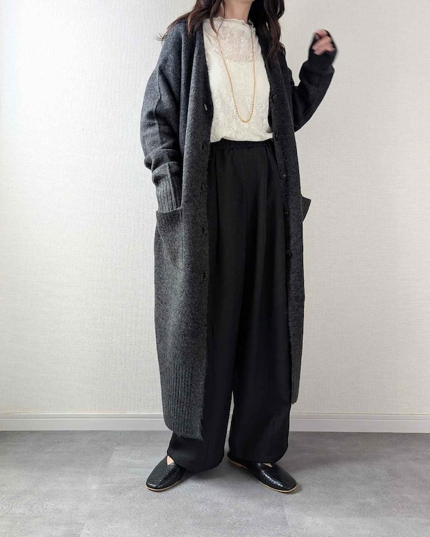 【しまむらのグレー】が大人にドンピシャ！ 40・50代に似合う♡「サマ見えカーデ」