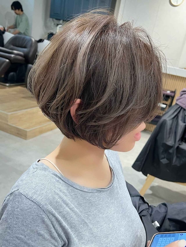 こういうの求めてたーー！【40・50代】短すぎずちょうどイイ♡「大人ショートボブ」