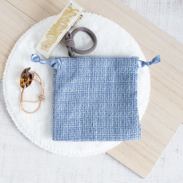 「本当に110円？」【セリア】大人世代こそ狙いたい！「高見え巾着」