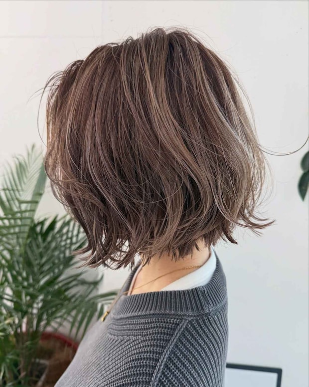 ナチュラル派の【40・50代】必見！ オシャレすぎない「こなれボブ」が推せる♡