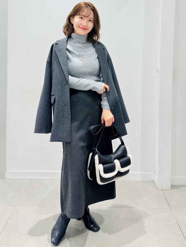 大人は「グレー」をこう着る！【GU】即マネしたい♡「高見えコーデ」