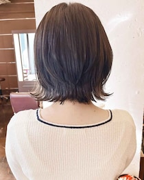 普通ボブより、断然コッチかも！【40・50代】即今っぽ♡「プチウルフボブ」