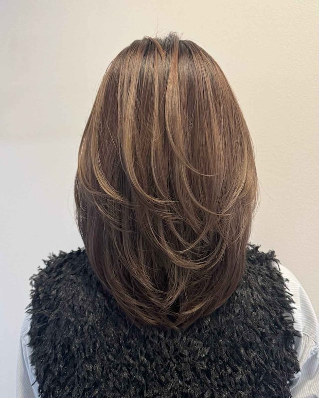 こういう髪型、求めてたーー!【40・50代】下ろしてもこなれる◎「長めレイヤー」