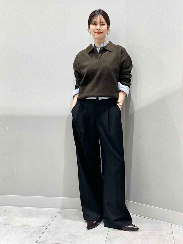 定番の「ワイドパンツ」どう穿く?【GU】40・50代が参考にしたい「サマ見えコーデ」