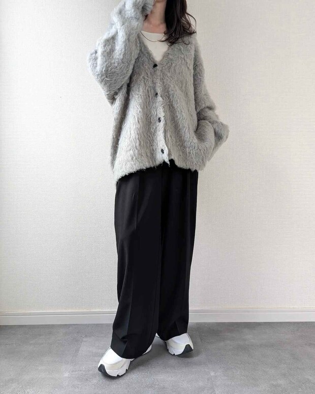 防寒もおしゃれも【しまむら】で! 大人に似合う「ふわふわカーデ」