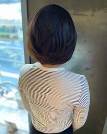 “無難ボブ”は卒業！！【50代】にドンピシャな「上品見えボブ」見つけた♡