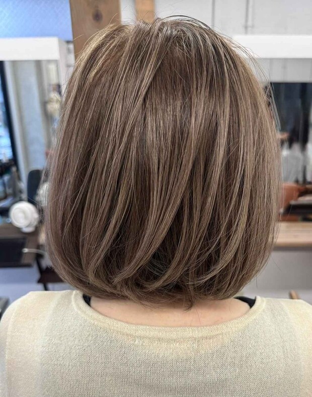 ボブマンネリ中（泣）→ 即解消♡【40・50代】に推したい「ハイライトボブ」