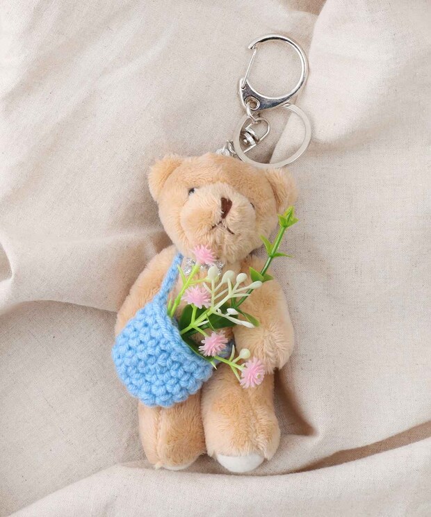 か、かっわいいぃぃいい♡【3COINS】つけるだけで癒される!「ぬいぐるみキーホルダー」