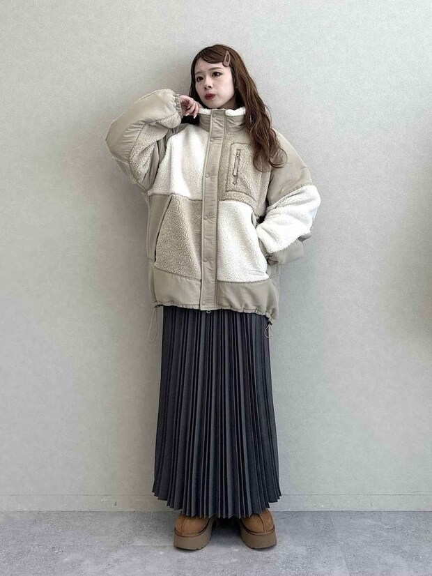 こういうの探してた！【niko and ...】羽織るだけでおしゃ見え！「ボアアウター」