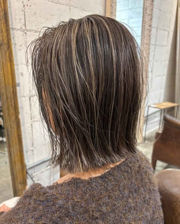 もっと早くすれば良かったーー!【40・50代】白髪も隠せる「最強こなれヘア」♡