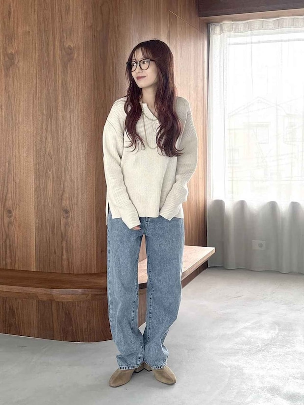 「ニット毛玉できてる、、」→【グローバルワーク】へ! 40・50代の冬に♡「優秀トップス」