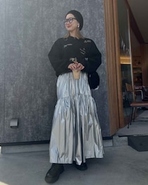 「全方位可愛い」「着回し力高い！」【しまむら】40・50代におすすめ♡「一癖プルオーバー」