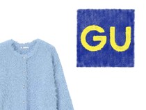 【GUの淡ブルー】が冬映え100点！ キラッと華やか♡「大人気カーデ」