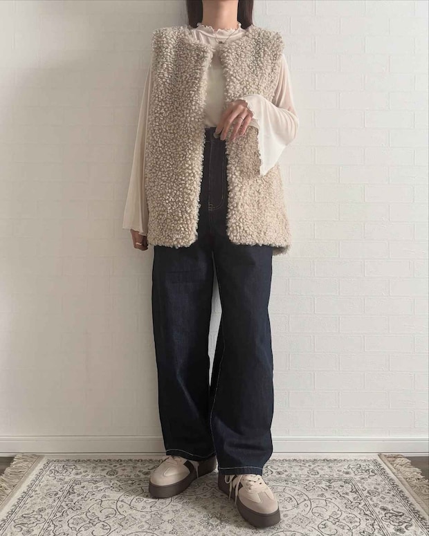 「低身長でもぴったり！」【ハニーズ】週4で穿きたい！「美シルエットジーンズ」