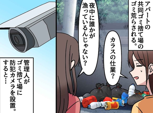 ゴミ捨て場を荒らすのは、誰？ 防犯カメラに映る70代の女性。管理人から『胸が苦しくなる真相』が