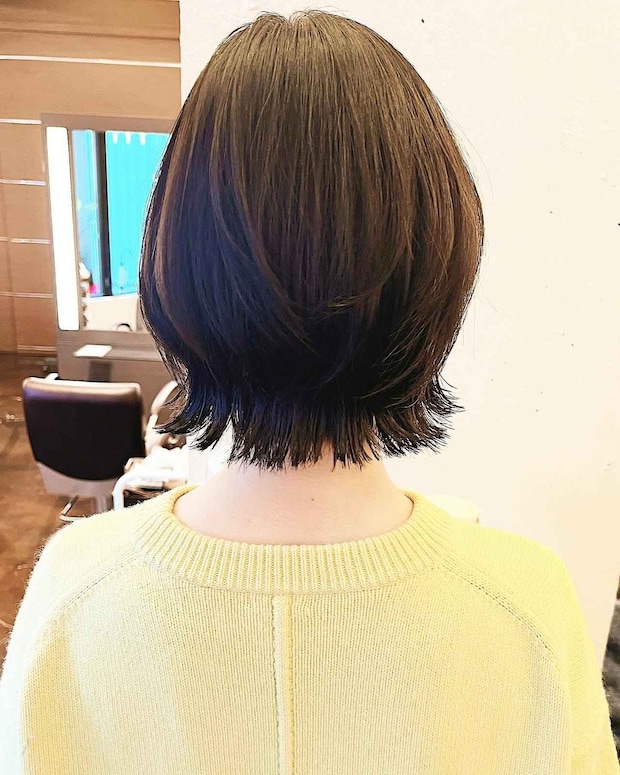 同じボブ飽きた、、→ ならコレー!!【40・50代】が挑戦しやすい♡「プチウルフ」