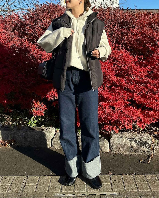 【上下しまむら】でこんなにおしゃれ! 大人が真似したい♡「冬コーデ」