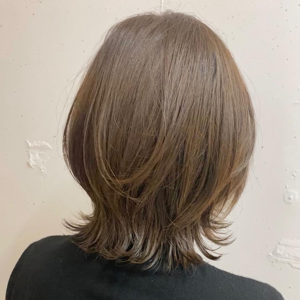 “昭和ヘア”は卒業ーー！【40・50代】切って即今っぽ♡「大人ウルフヘア」