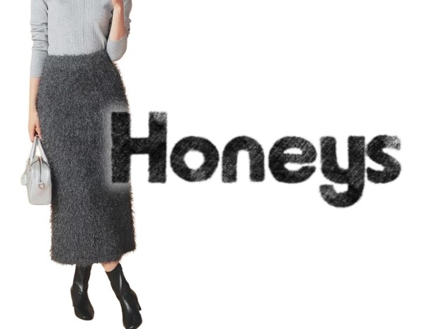 大人がサマ見えする“このシルエット”！【ハニーズ】冬の即戦力♡「Iラインスカート」