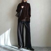 毎年大人気な“この1本”！【ユニクロ】40・50代におすすめ♡「名品ワイドパンツ」