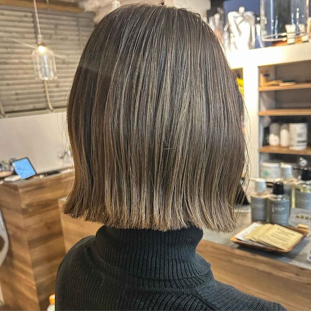 もっと早く知りたかったぁああ！【40・50代】 白髪も自然にぼかせる♡「こなれボブ」