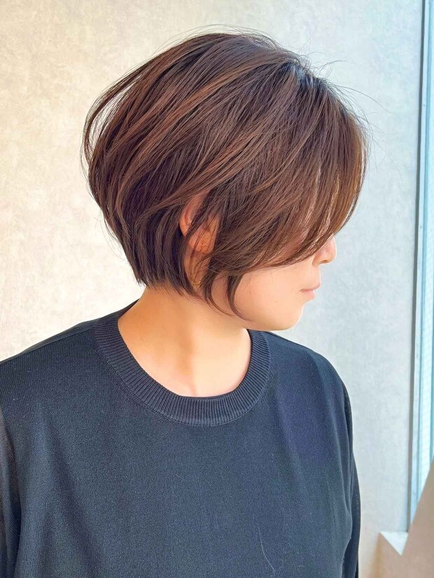 【40・50代】短くても適度な女っぽさ欲しい！→ 大当たりな「ショートボブ」見つけた♡