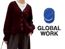 40・50代の差し色に“ボルドー”！【グローバルワーク】大人の垢抜け♡「サマ見えトップス」