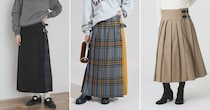 トラッド人気に欠かせない【ブリティッシュチェック柄スカート】は、今からでもほしい！