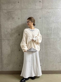 冬も頼れる「ボーダー柄」！【studio CLIP】40・50代が真似したい「サマ見えコーデ」