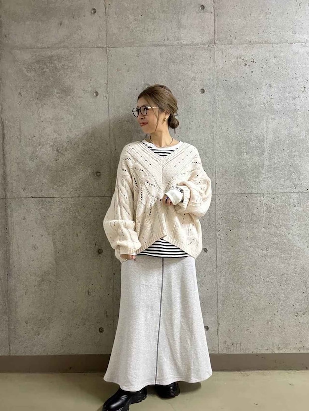 冬も頼れる「ボーダー柄」！【studio CLIP】40・50代が真似したい「サマ見えコーデ」