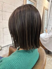 「シャレたいけど、楽ちんが良い」40・50代へ → 白髪もぼかす【ハイライトボブ】が最強説♡