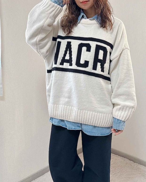冬は黒より『白系』が正解かも!【しまむら】大人に似合う♡「優秀セーター」