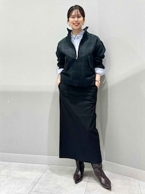 【GU黒スカート】今っぽく穿くには？→ 40・50代が垢抜ける♡「お手本コーデ」