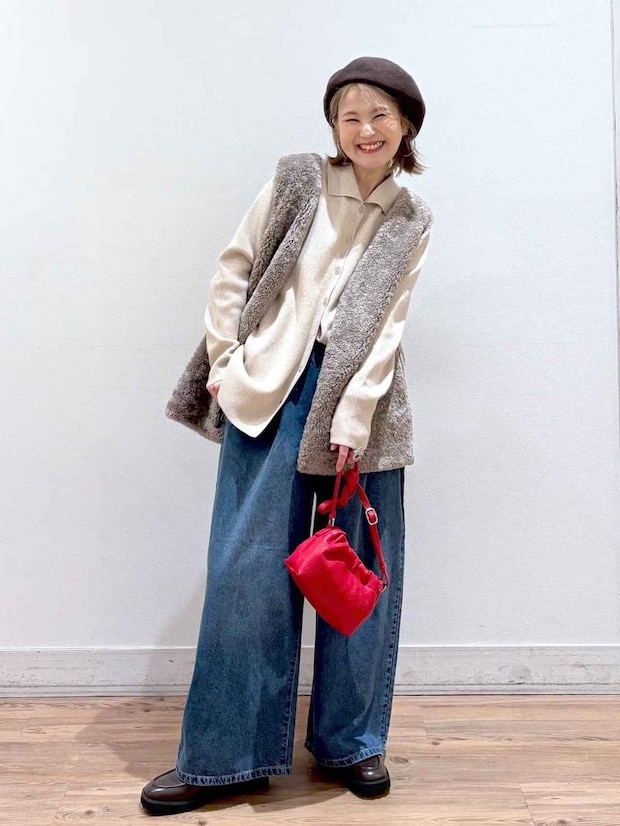 40・50代に似合う「ふわふわ」→【studio CLIP】で発見! 今、買い足したい「主役級ベスト」