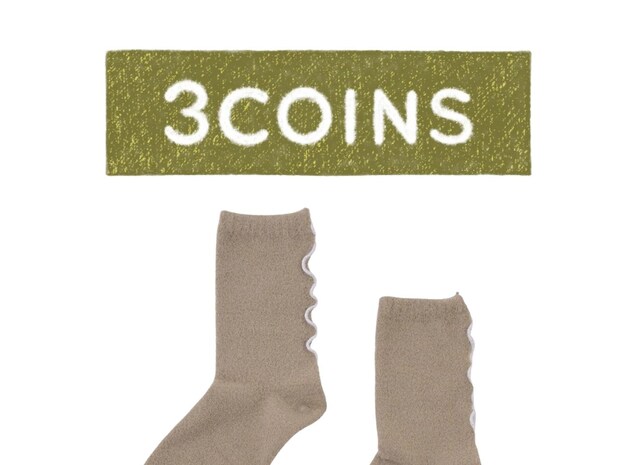 「毛玉になりにくい」からじゃんじゃん履ける！【3COINS】で発見！「優秀ソックス」