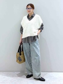 その着方、もう古いかも！【グローバルワーク】大人の垢抜け♡「サマ見えシャツコーデ」