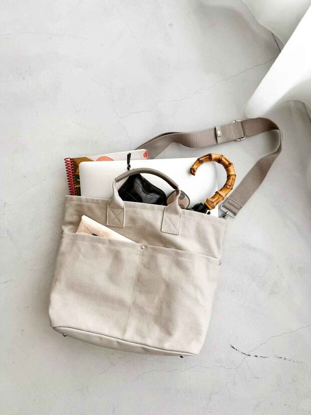 「ぼろぼろ鞄」→【しまむら】で卒業！ 週7で使いたい♡「新作バッグ」