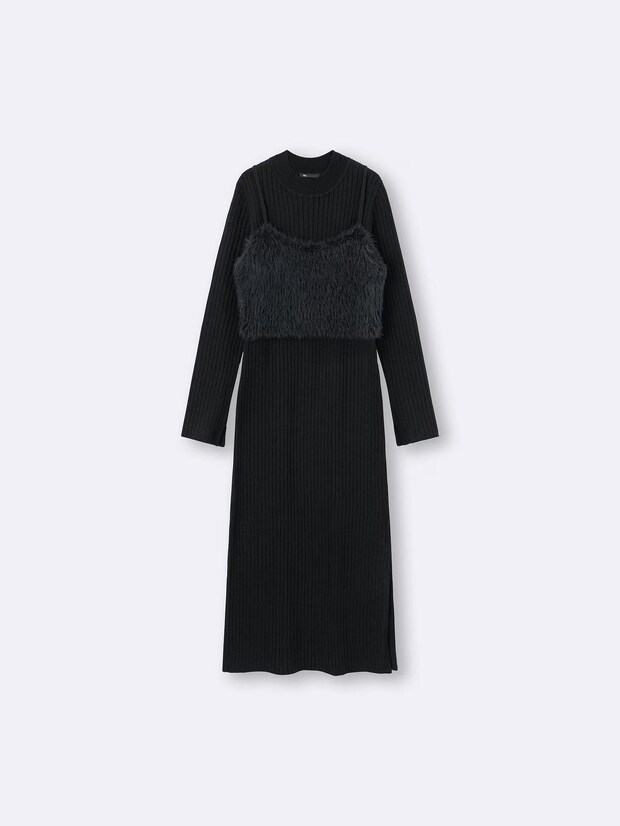 【GUの黒】が40・50代にドンピシャ！ 1枚で即おしゃれ♡「高見えワンピ」