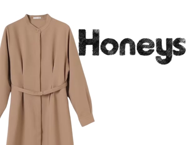 ガバッと着るだけでOK！【ハニーズ】40・50代 のスタイルアップ見え♡「上品ワンピ」