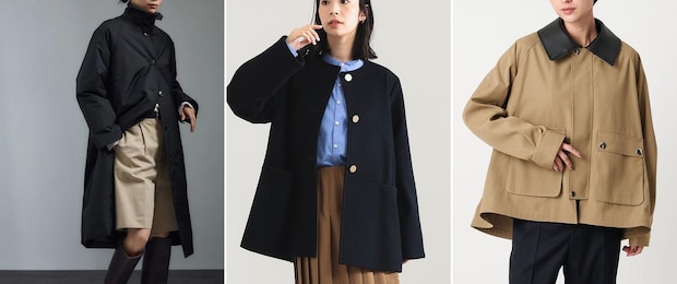 ONはもちろんOFFも活躍させるなら、人気ショップのきれいめアウターに注目!