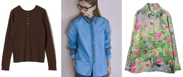 秋スタイルへのシフトは、人気ショップの別注トップスから