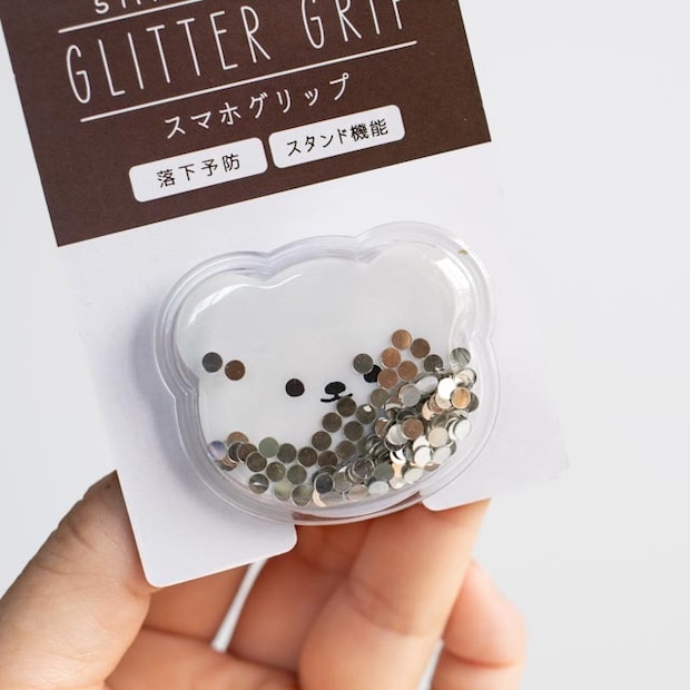 110円に大感謝、、！【セリア】デザイン可愛い♡「スマホリング & グリップ」